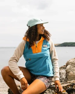 Alexander Recycled Polar Hooded Fleece - Blue Pool