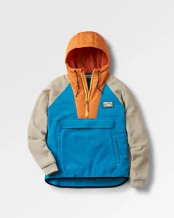 Alexander Recycled Polar Hooded Fleece - Blue Pool