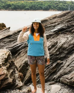 Alexander Recycled Polar Hooded Fleece - Blue Pool