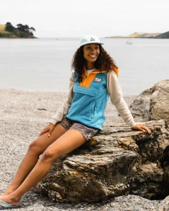 Alexander Recycled Polar Hooded Fleece - Blue Pool