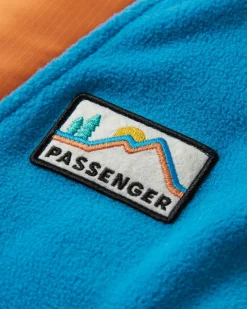 Alexander Recycled Polar Hooded Fleece - Blue Pool