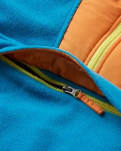 Alexander Recycled Polar Hooded Fleece - Blue Pool