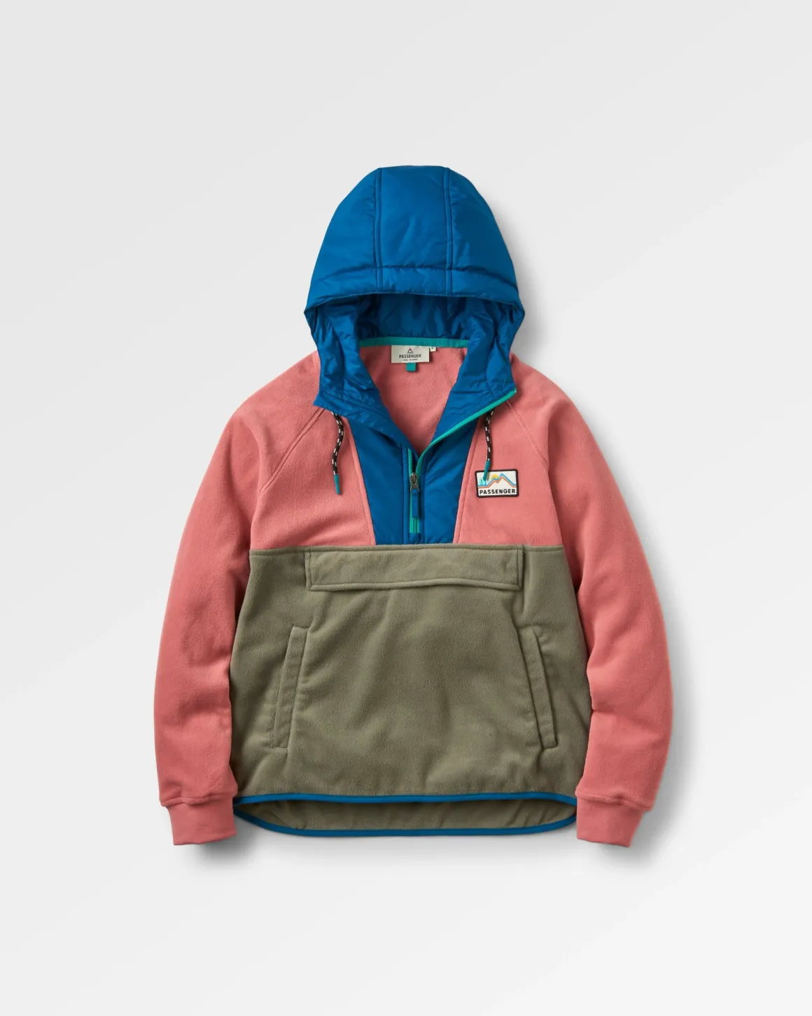 Alexander Recycled Polar Hooded Fleece - Dusty Rose