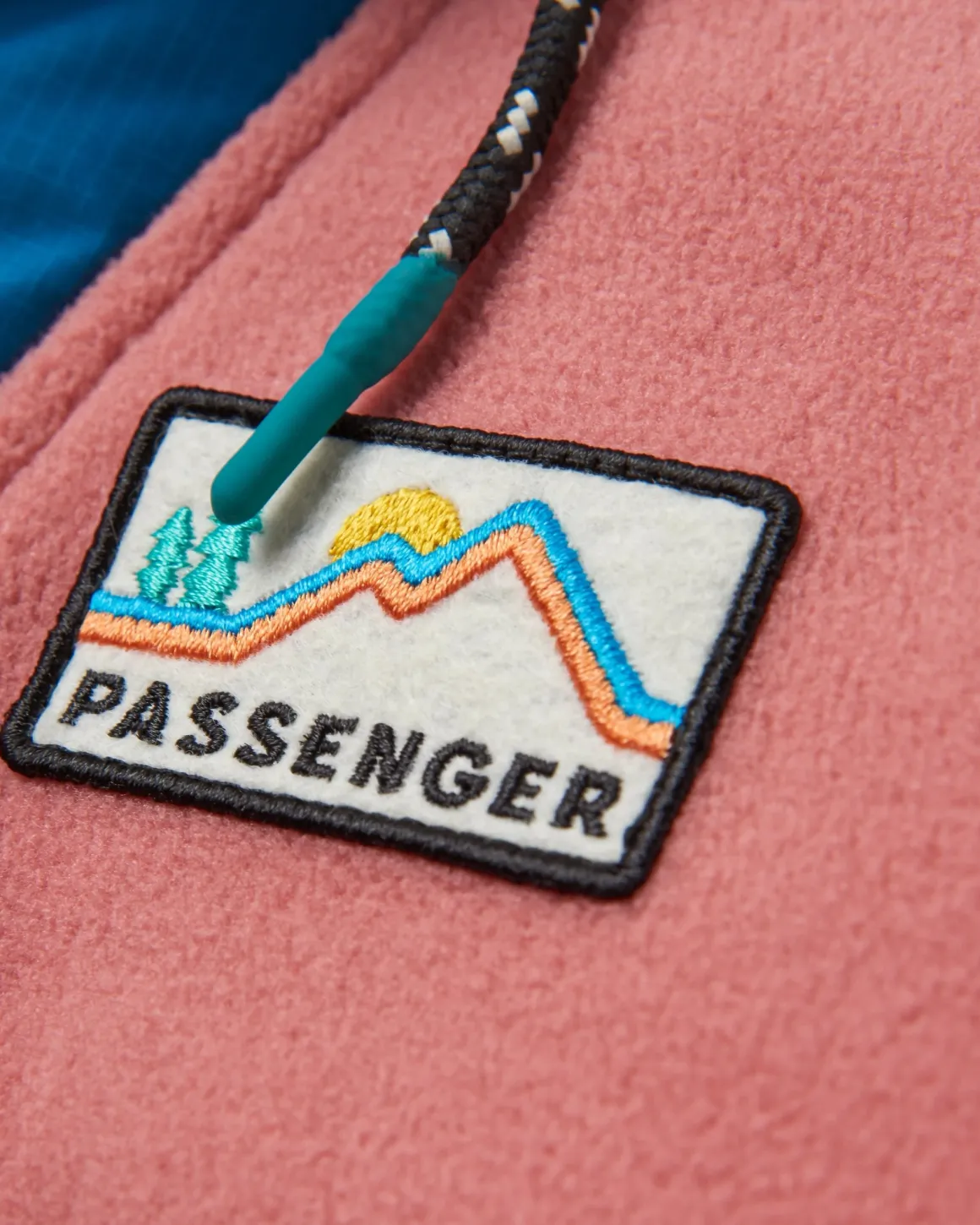 Alexander Recycled Polar Hooded Fleece - Dusty Rose