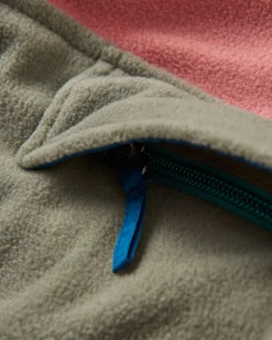 Alexander Recycled Polar Hooded Fleece - Dusty Rose