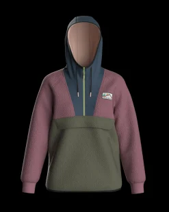 Alexander Recycled Polar Hooded Fleece - Dusty Rose