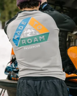 Alpine Recycled Base Layer Long Sleeve T-Shirt - Black/Grey