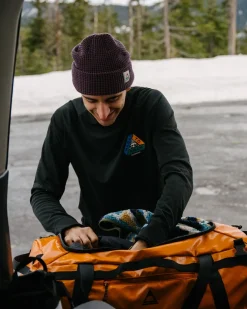 Alpine Recycled Base Layer Long Sleeve T-Shirt - Black