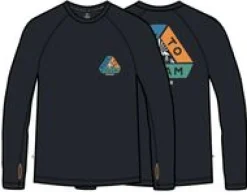 Alpine Recycled Base Layer Long Sleeve T-Shirt - Black