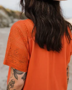 Ambrose Oversized Dress - Burnt Orange