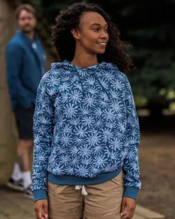 Arame Organic Cotton Hoodie - Seaweed Blue Steel