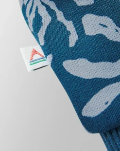 Arame Organic Cotton Hoodie - Seaweed Blue Steel