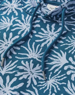 Arame Organic Cotton Hoodie - Seaweed Blue Steel