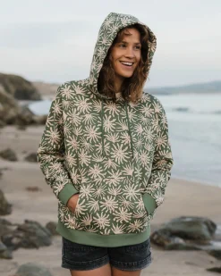Arame Organic Cotton Hoodie - Seaweed Pistachio