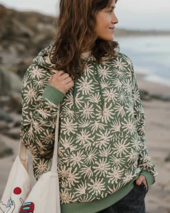 Arame Organic Cotton Hoodie - Seaweed Pistachio