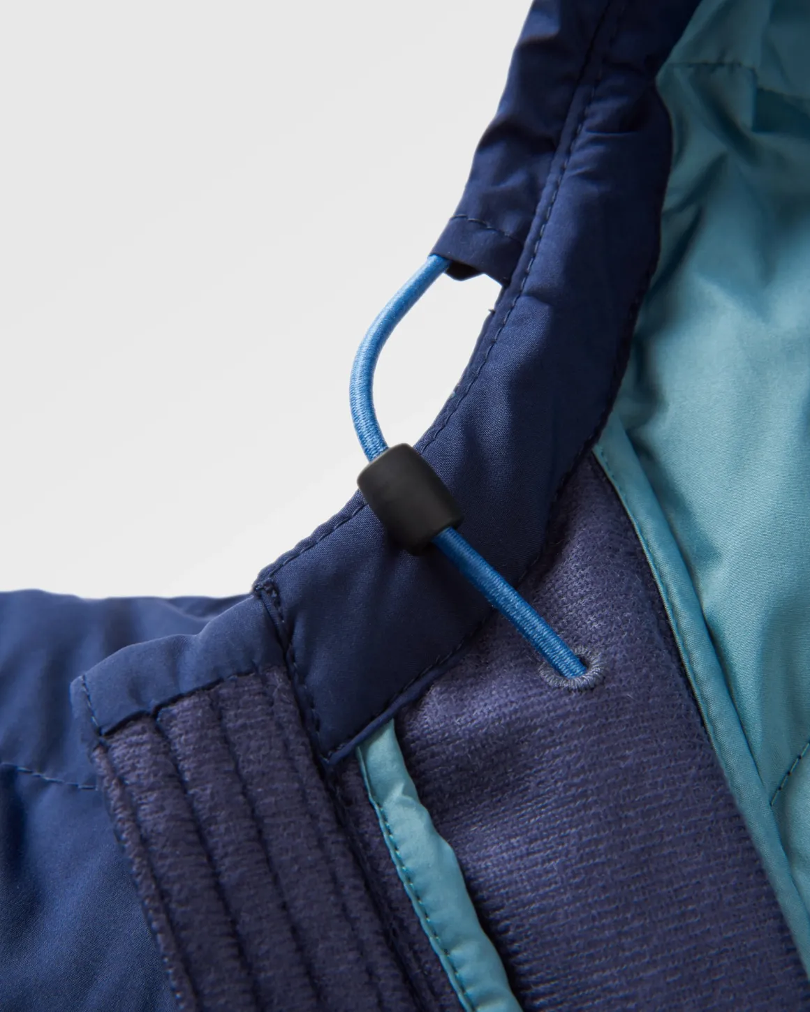 Ashland Recycled Down Jacket - Rich Navy/Pear Green