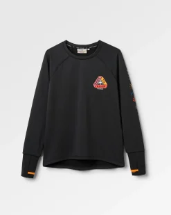Atlantis Recycled Base Layer Long Sleeve T-Shirt - Black