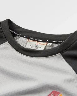 Atlantis Recycled Base Layer Long Sleeve T-Shirt - Black/Grey Marl