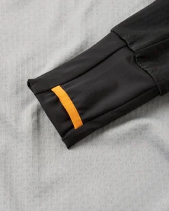 Atlantis Recycled Base Layer Long Sleeve T-Shirt - Black/Grey Marl