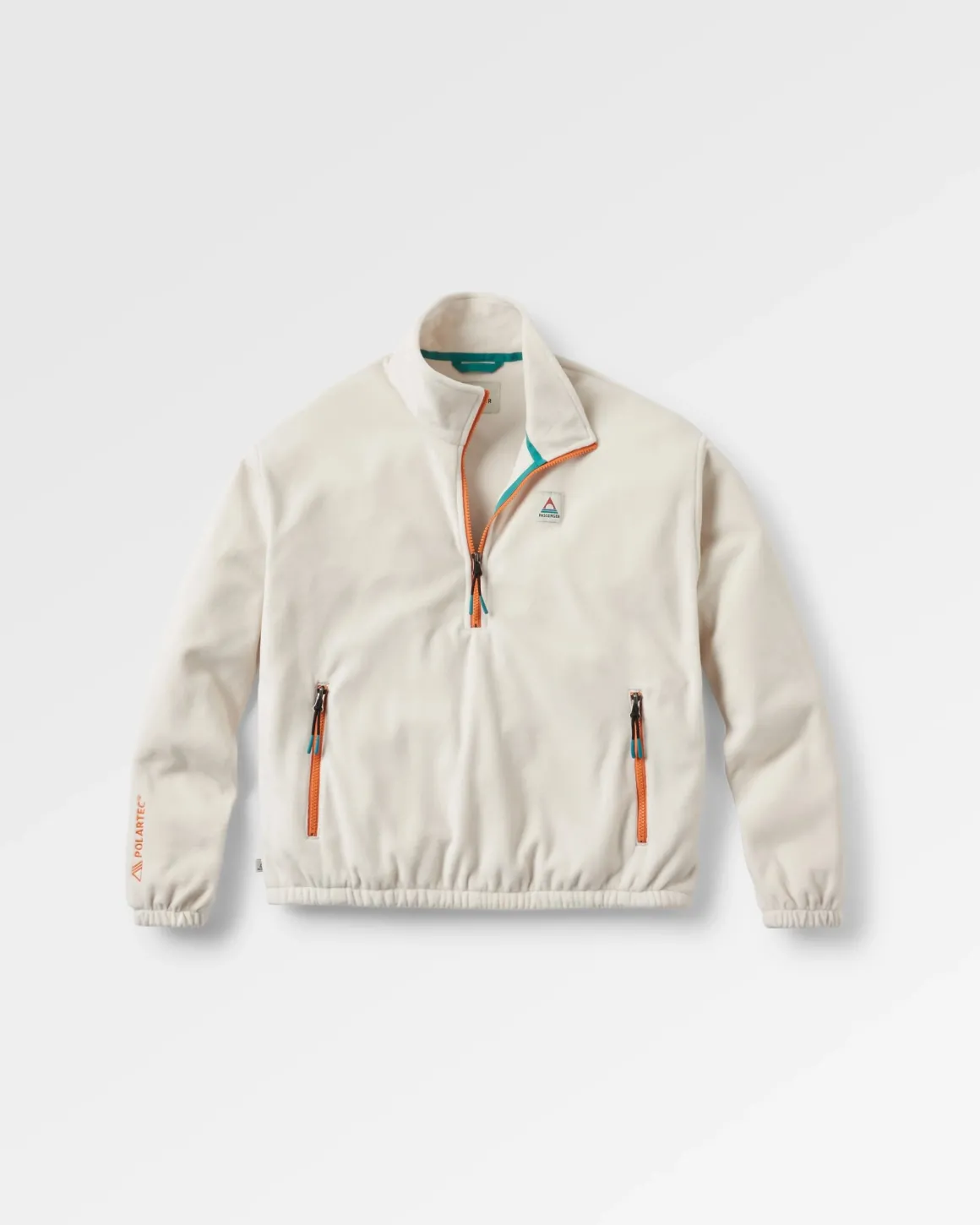 Ayla Recycled Micro Polartec Fleece - Vintage White