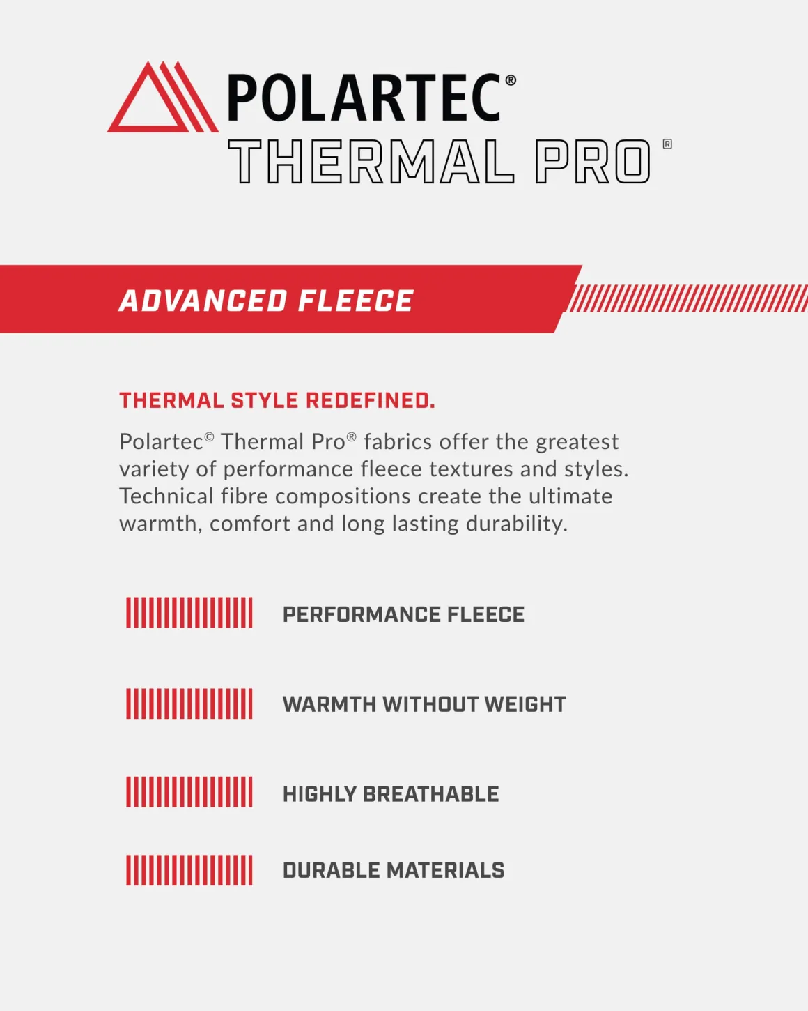 Ayla Recycled Micro Polartec Fleece - Vintage White