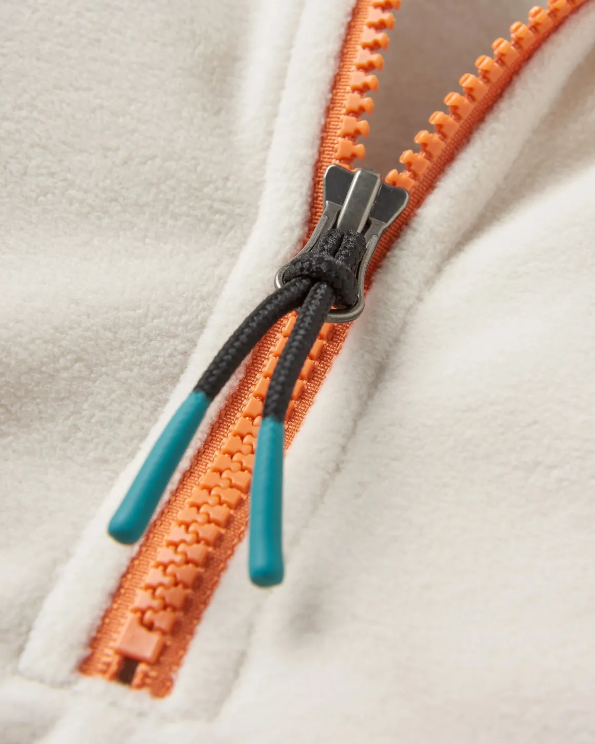 Ayla Recycled Micro Polartec Fleece - Vintage White