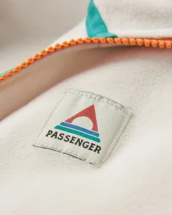 Ayla Recycled Micro Polartec Fleece - Vintage White