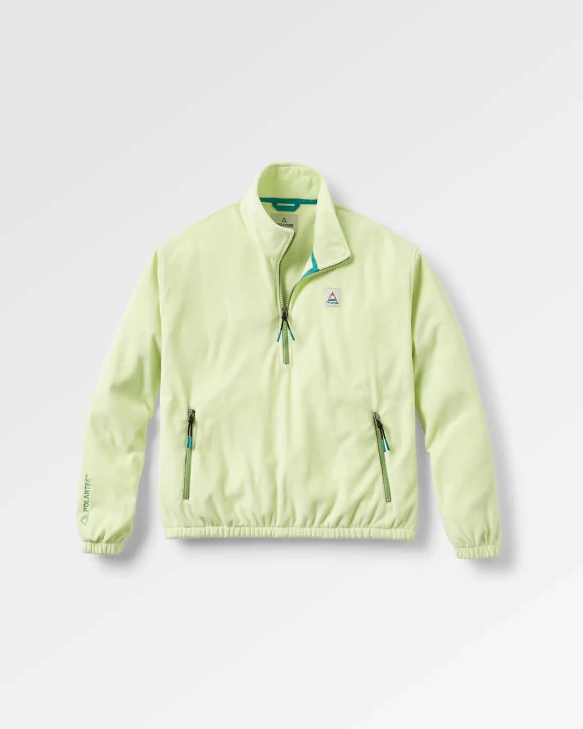 Ayla Recycled Micro Polartec Fleece - Soft Lime Juice