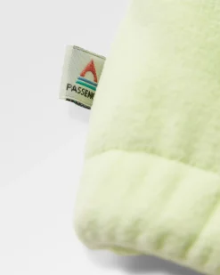 Ayla Recycled Micro Polartec Fleece - Soft Lime Juice