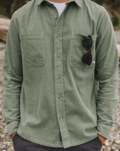 Backcountry Cord Long Sleeve Shirt - Pistachio