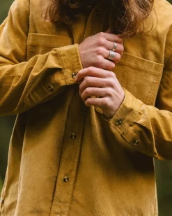 Backcountry Cord Long Sleeve Shirt - Mustard Gold