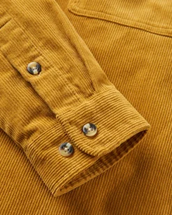 Backcountry Cord Long Sleeve Shirt - Mustard Gold
