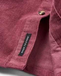 Backcountry Cord Long Sleeve Shirt - Crushed Berry