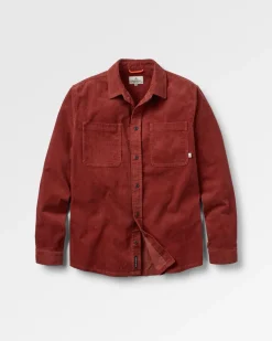 Backcountry Cord Shirt - Red Ochre