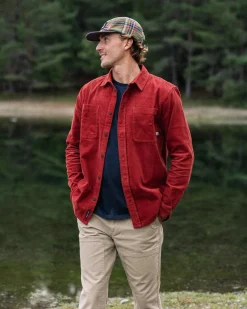 Backcountry Cord Shirt - Red Ochre