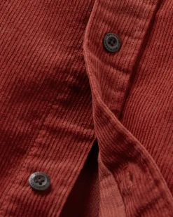 Backcountry Cord Shirt - Red Ochre