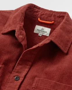 Backcountry Cord Shirt - Red Ochre
