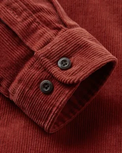 Backcountry Cord Shirt - Red Ochre