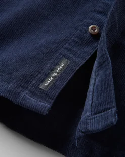 Backcountry Corduroy Long Sleeve Shirt - Deep Navy