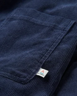 Backcountry Corduroy Long Sleeve Shirt - Deep Navy