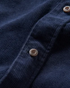 Backcountry Corduroy Long Sleeve Shirt - Deep Navy
