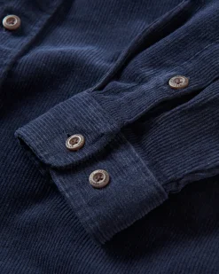 Backcountry Corduroy Long Sleeve Shirt - Deep Navy