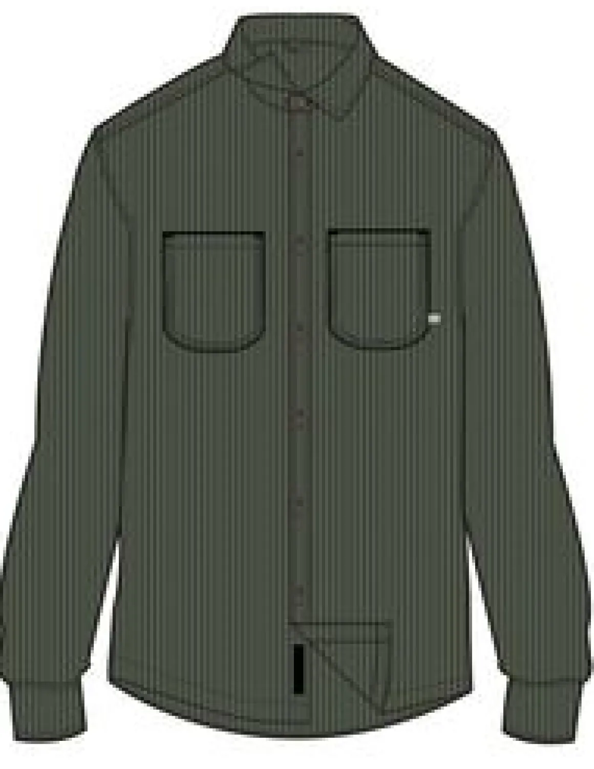 Backcountry Corduroy Long Sleeve Shirt - Fir Tree