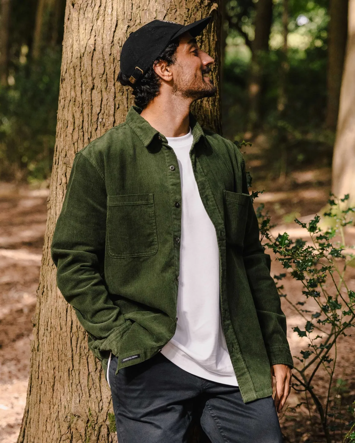 Backcountry Corduroy Long Sleeve Shirt - Fir Tree