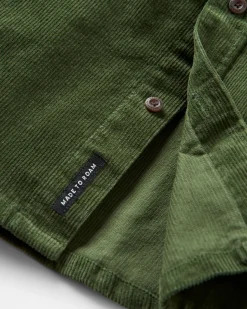 Backcountry Corduroy Long Sleeve Shirt - Fir Tree