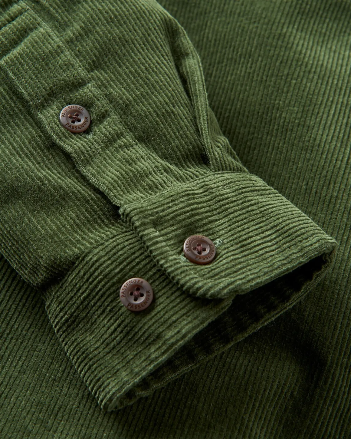 Backcountry Corduroy Long Sleeve Shirt - Fir Tree