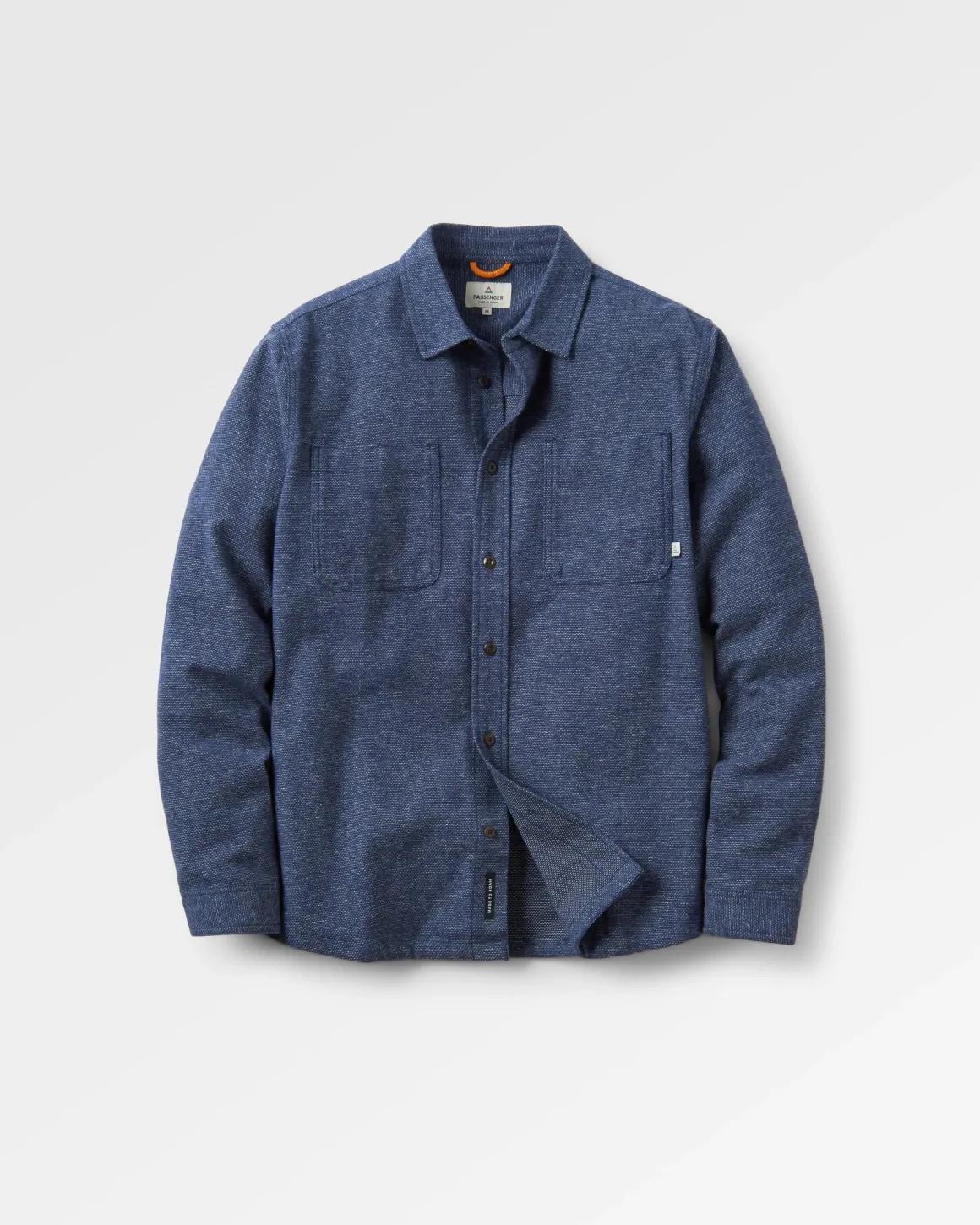 Backcountry Long Sleeve Flannel Shirt - Rich Navy/Birch