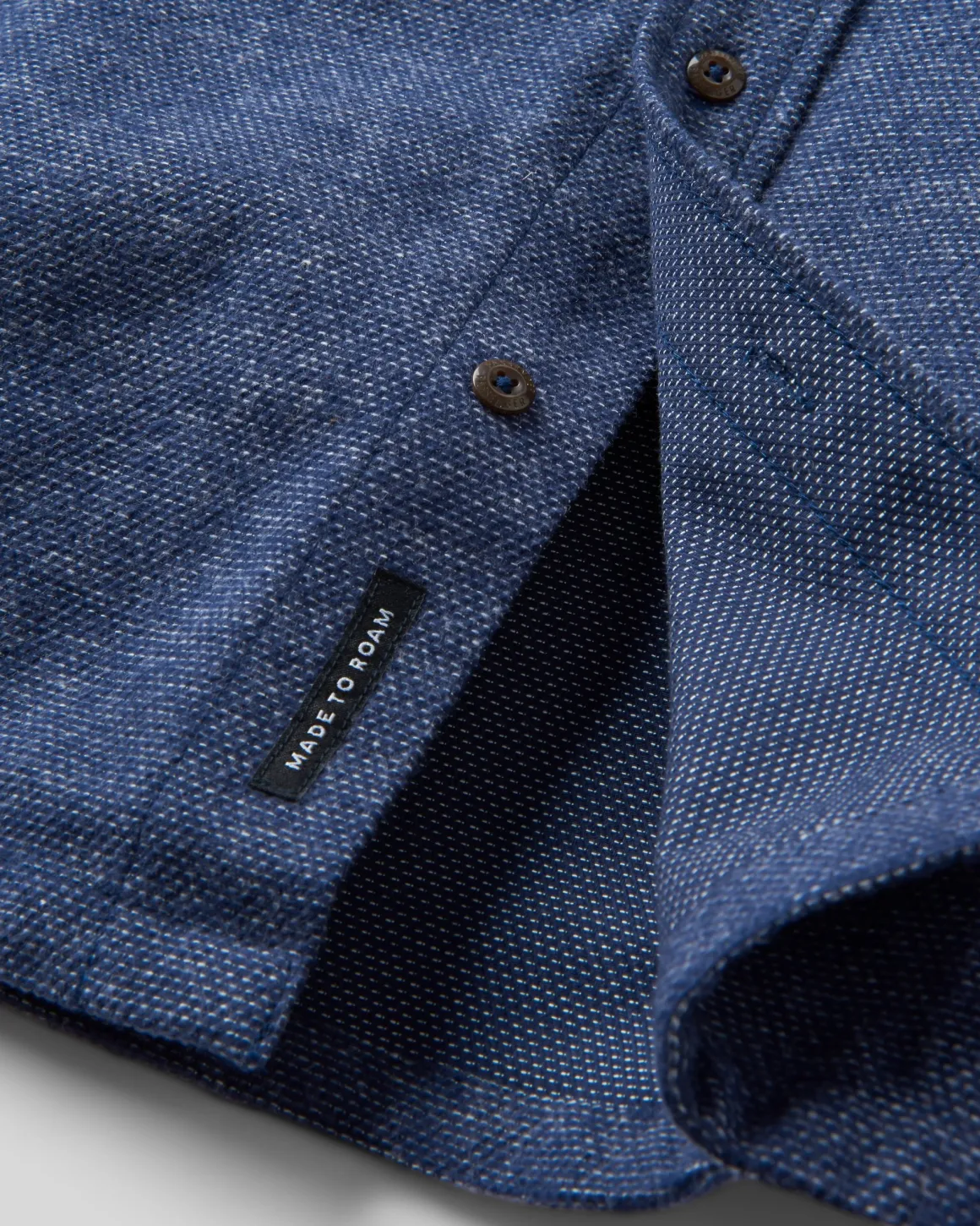 Backcountry Long Sleeve Flannel Shirt - Rich Navy/Birch