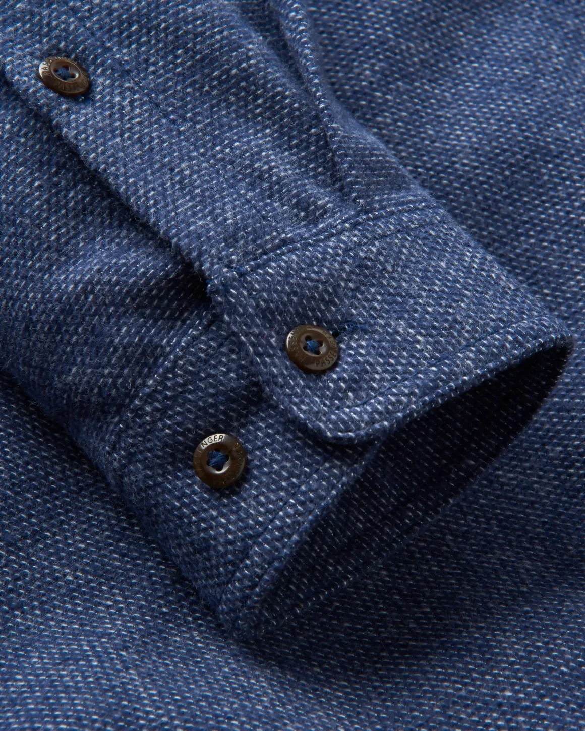 Backcountry Long Sleeve Flannel Shirt - Rich Navy/Birch