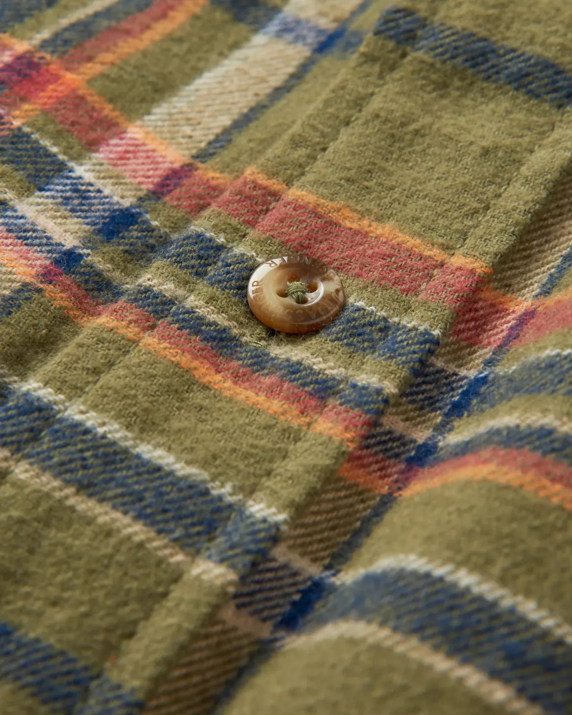 Backcountry Long Sleeve Shirt - Khaki Green Check